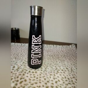Pink brand water bottle